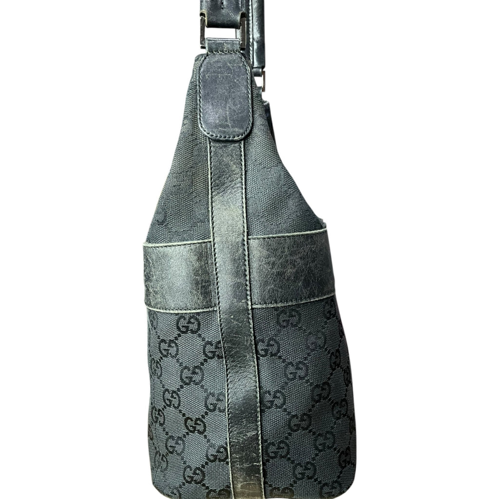 Gucci Black Canvas Handbag