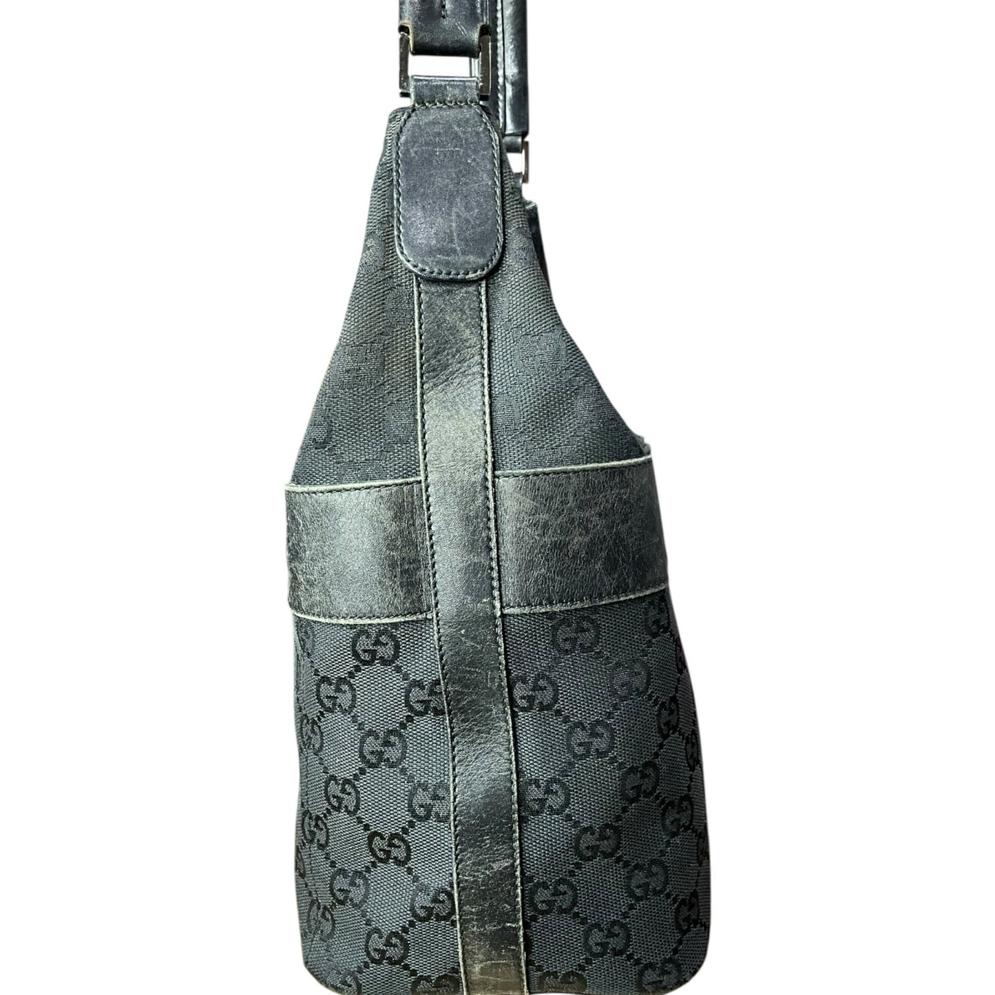 Gucci Black Canvas Handbag