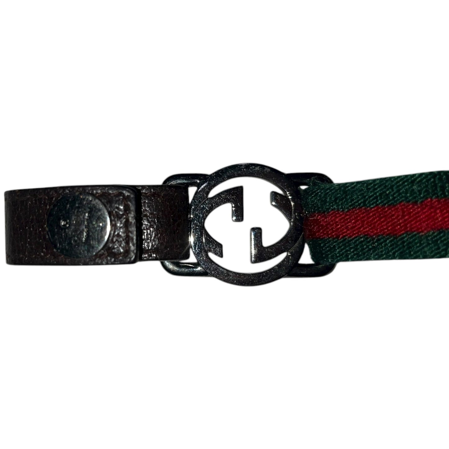 Gucci Web stripe lanyard/key chain