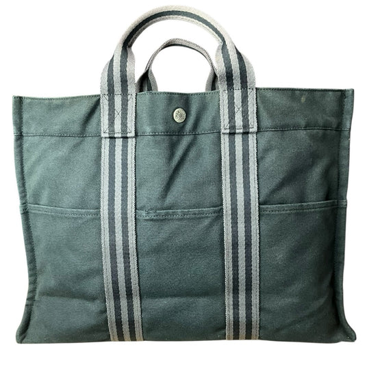 Hermes Toile Fourre-tout MM Tote Bag