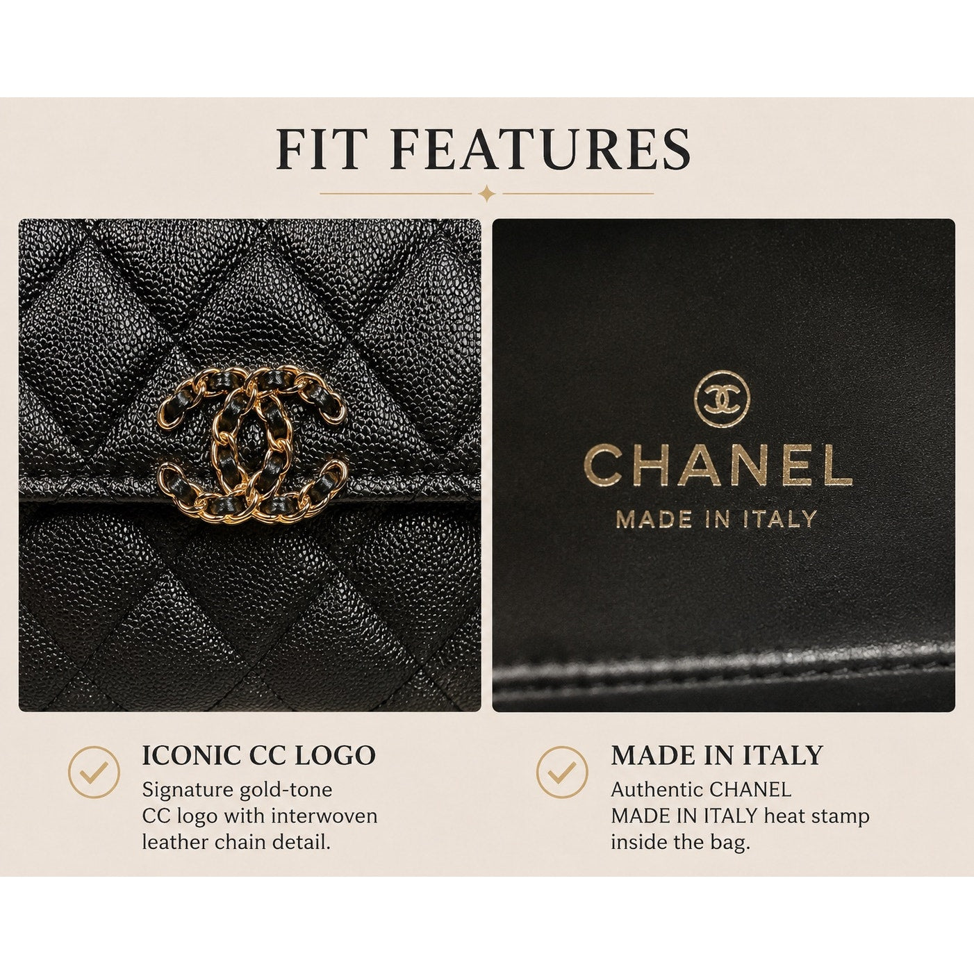 Chanel GWP Top Handle Bag with Chain Strap | Gift With Purchase