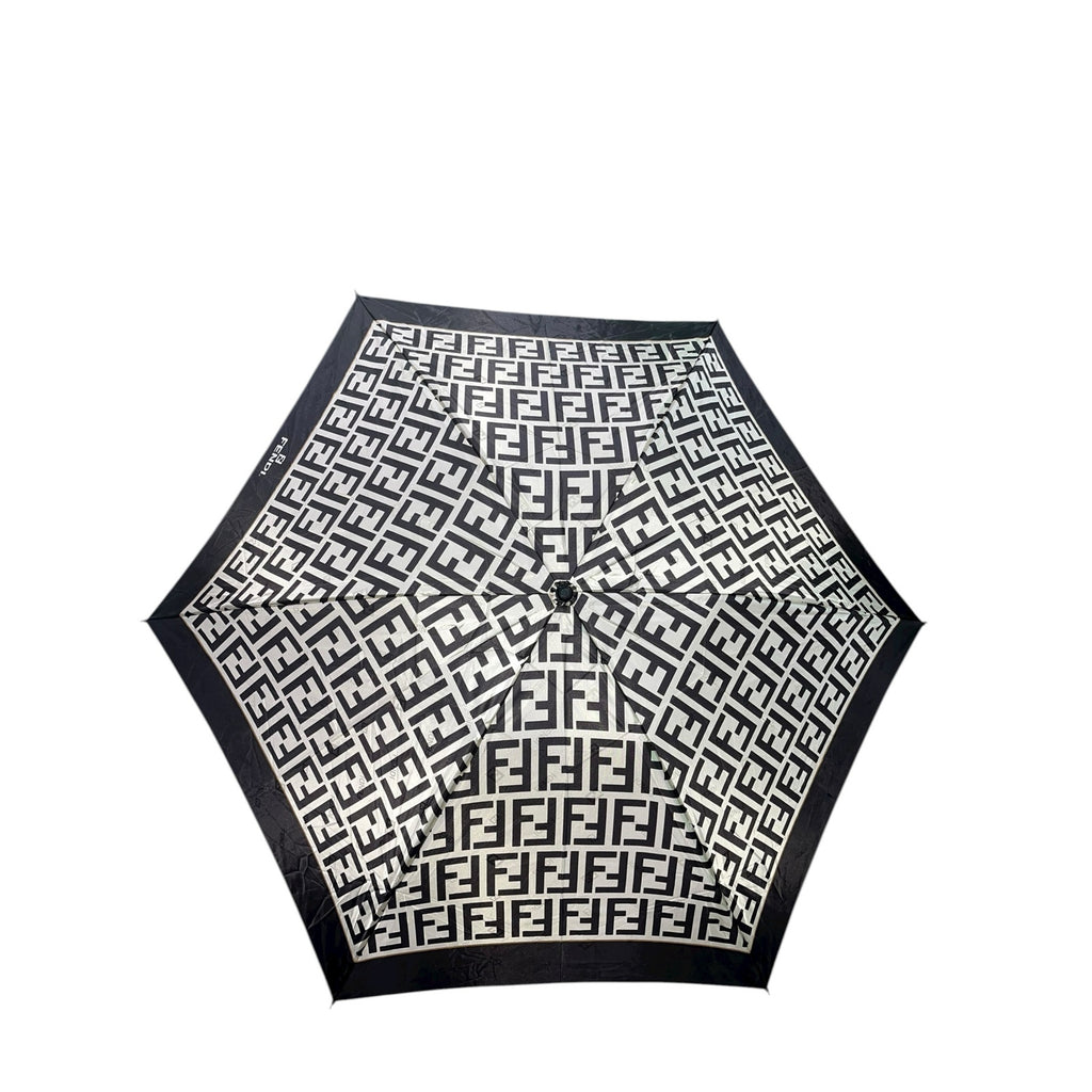 Fendi Ivory Zucca Umbrella