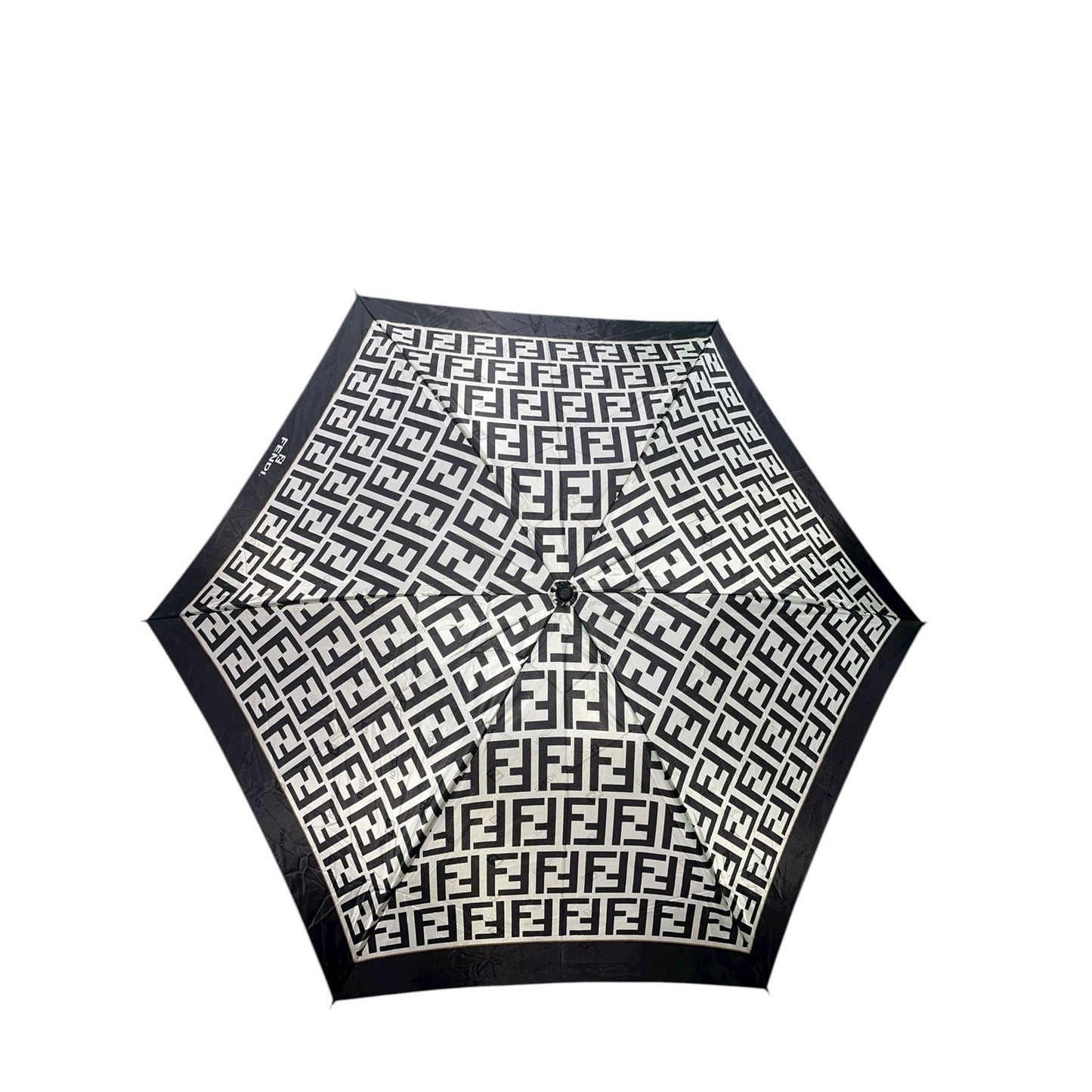 Fendi Ivory Zucca Umbrella