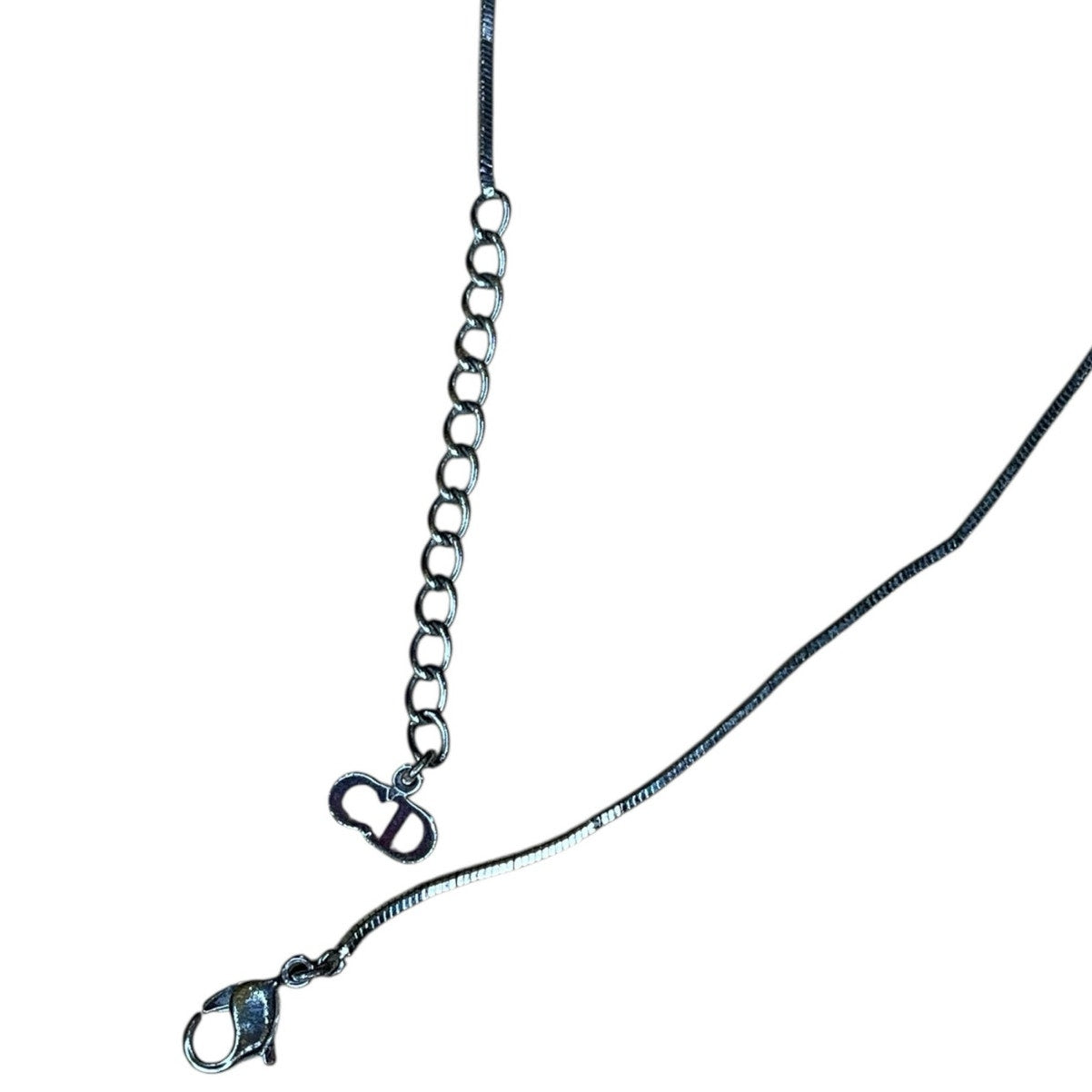 Dior Oblique Trotter Necklace Blue