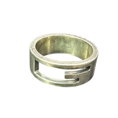 Gucci Sterling Silver Ring Size 8.5
