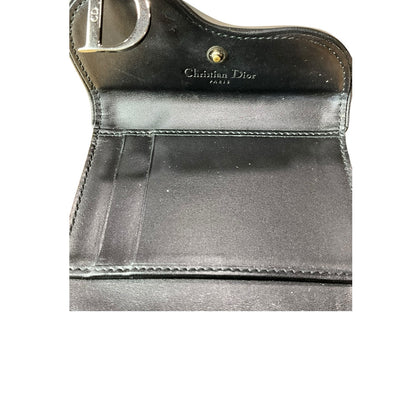 Dior Blue Saddle Wallet