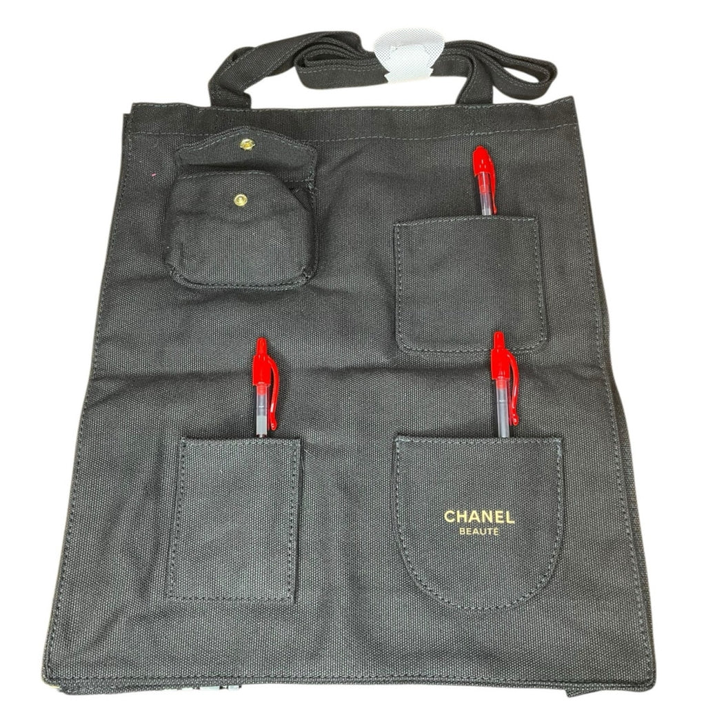 Everyday Canvas Tote Bag with Utility Pockets