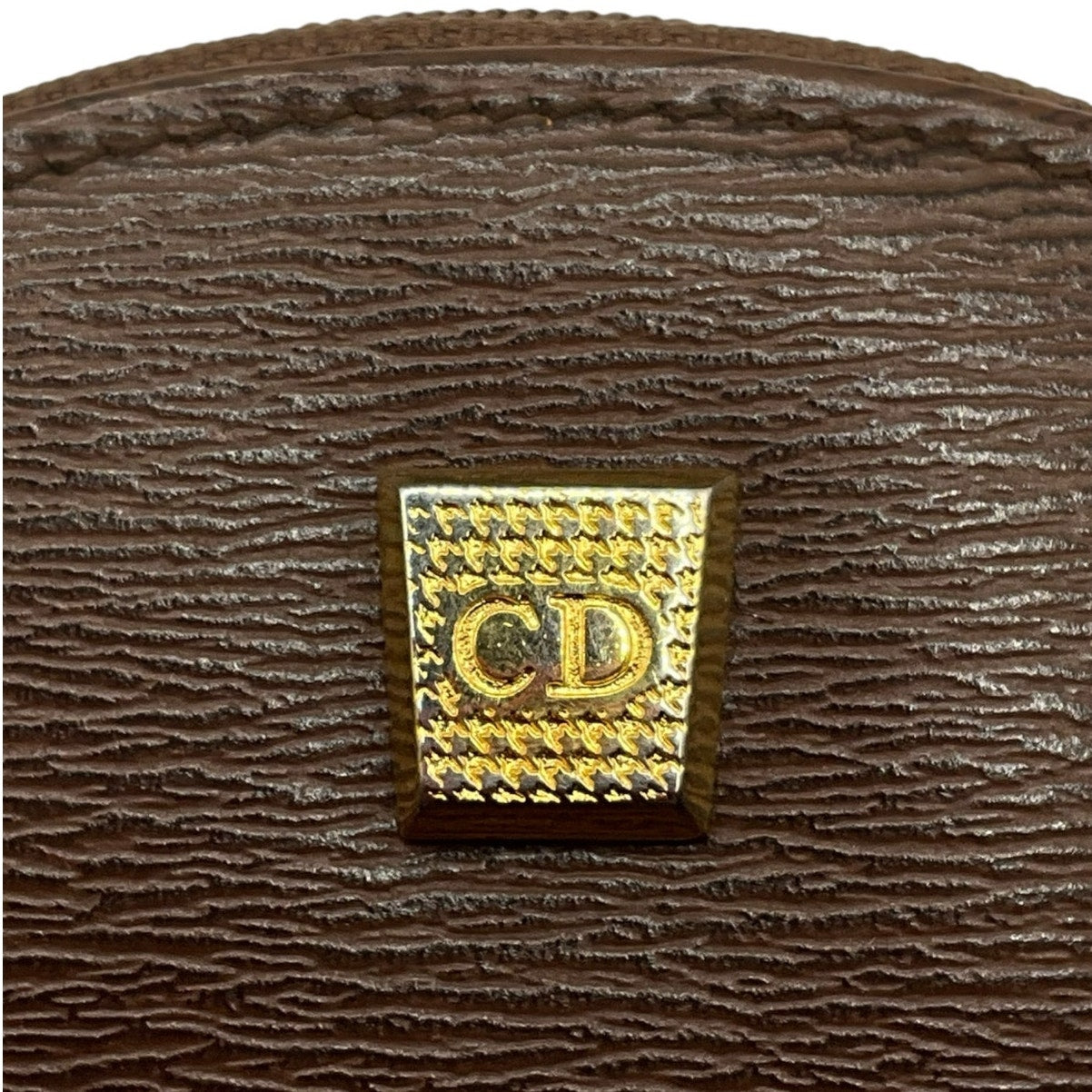 Dior Brown Zippy Card Case