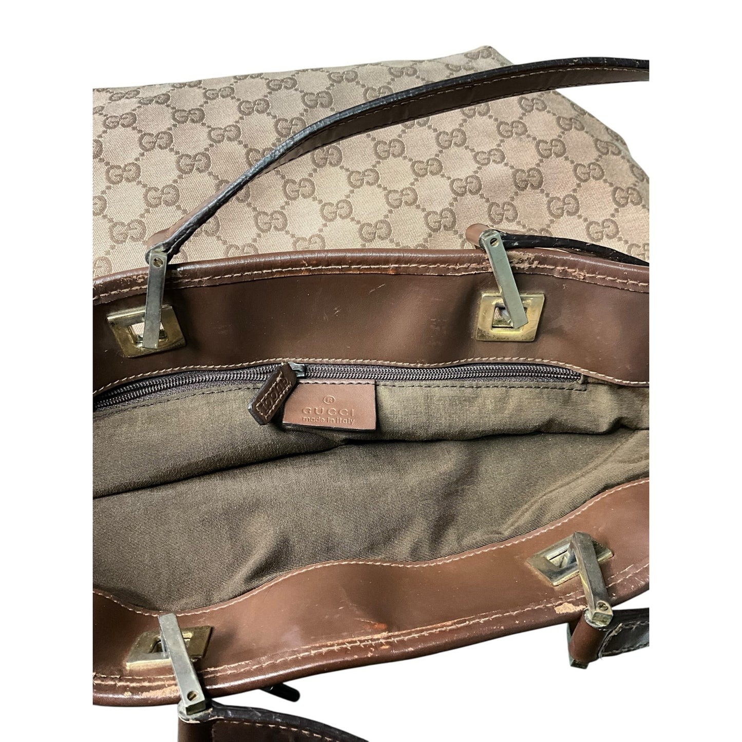 Gucci Monogram Tote Bag