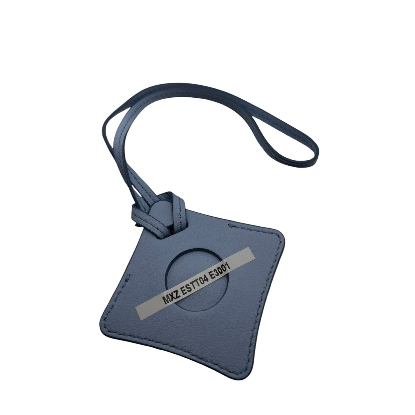 MCM Ottomar Air Tag Luggage Charm in Ancient Blue