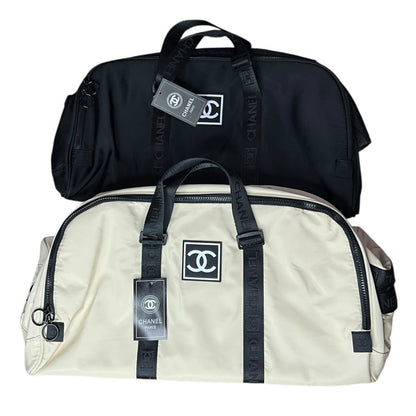 Chanel Beauty VIP / GWP Duffel Bag – Cream CC Logo – New