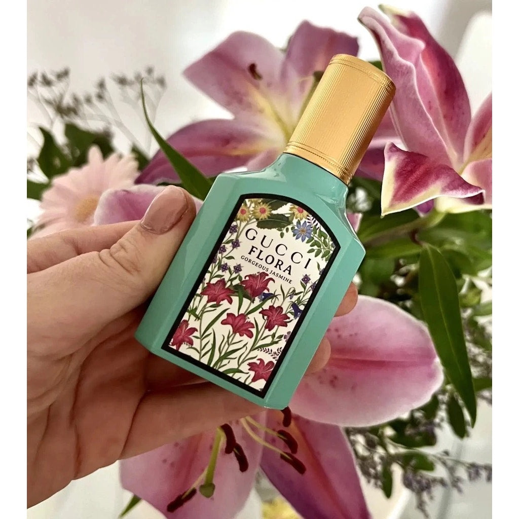 ✔️Gucci Flora Gorgeous Jasmine – Eau de Parfum – 5ml / 0.16 fl oz Travel Size