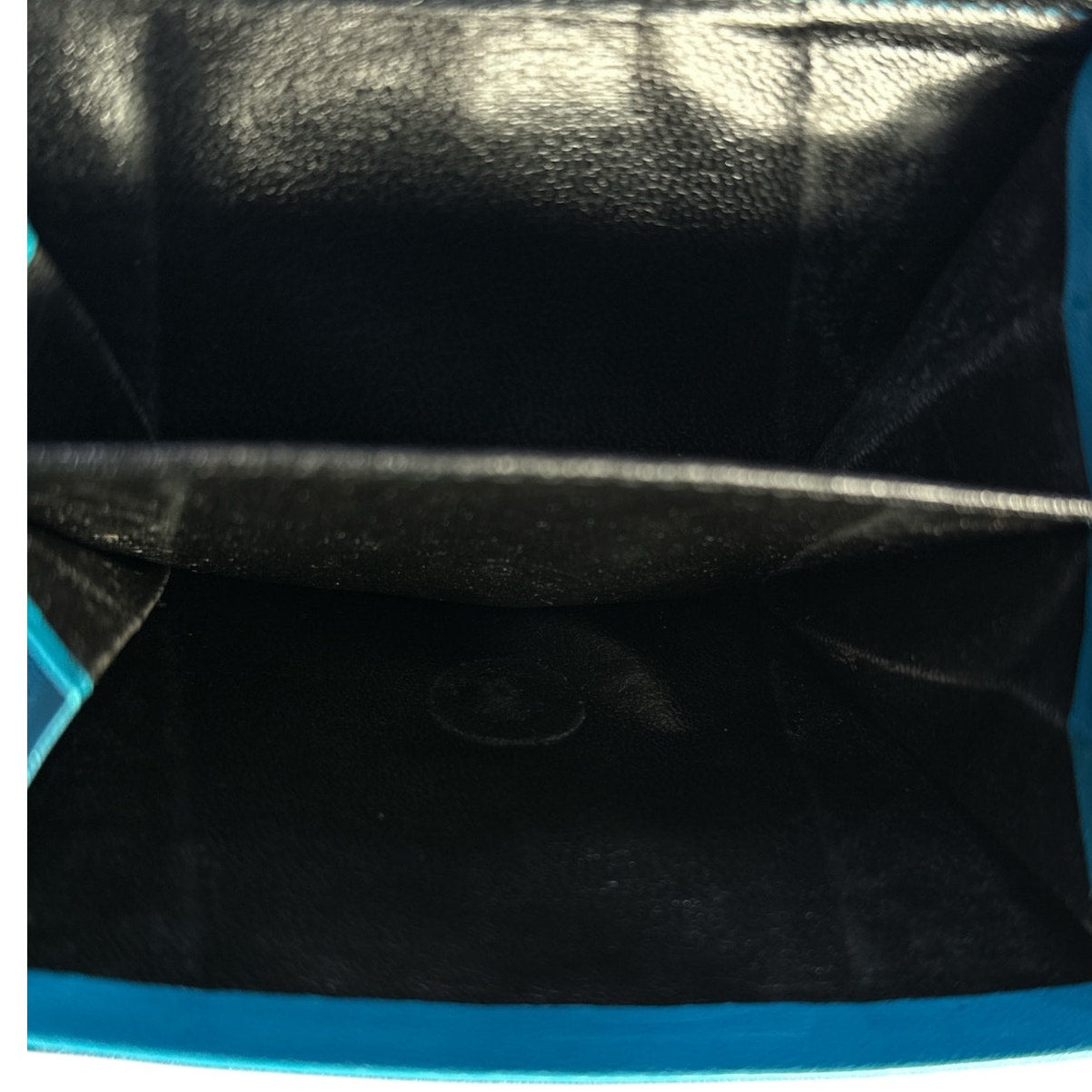 Yves Saint Laurent Turquoise Compact Wallet