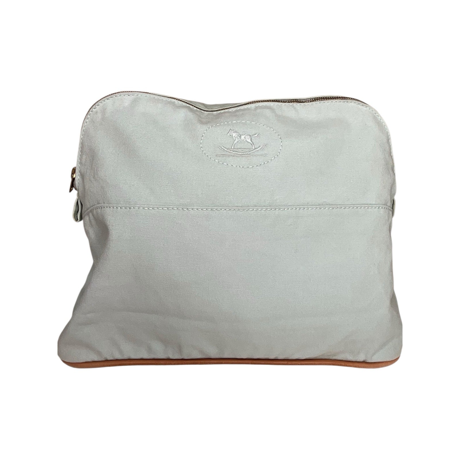 Hermes light blue Bolide 30 Pouch