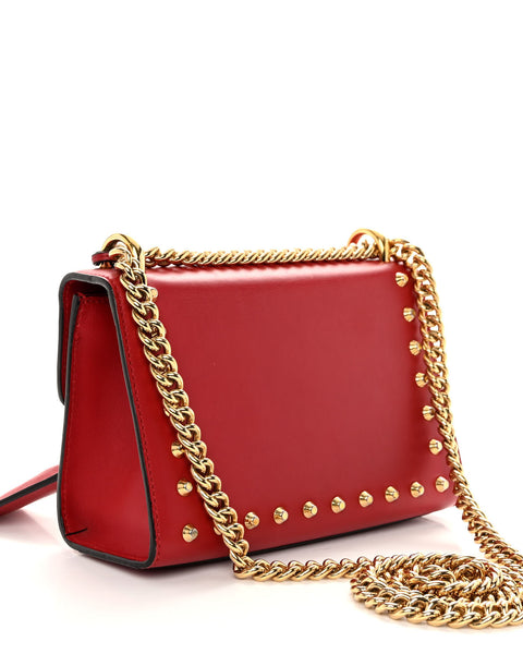 Gucci Pearly Padlock Studded Shoulder Bag - Clairely Amazing