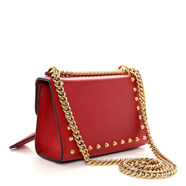 Gucci Pearly Padlock Studded Shoulder Bag - Clairely Amazing