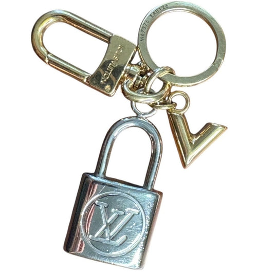 Louis Vuitton  Kaleido V Padlock Keychain / Bag Charm