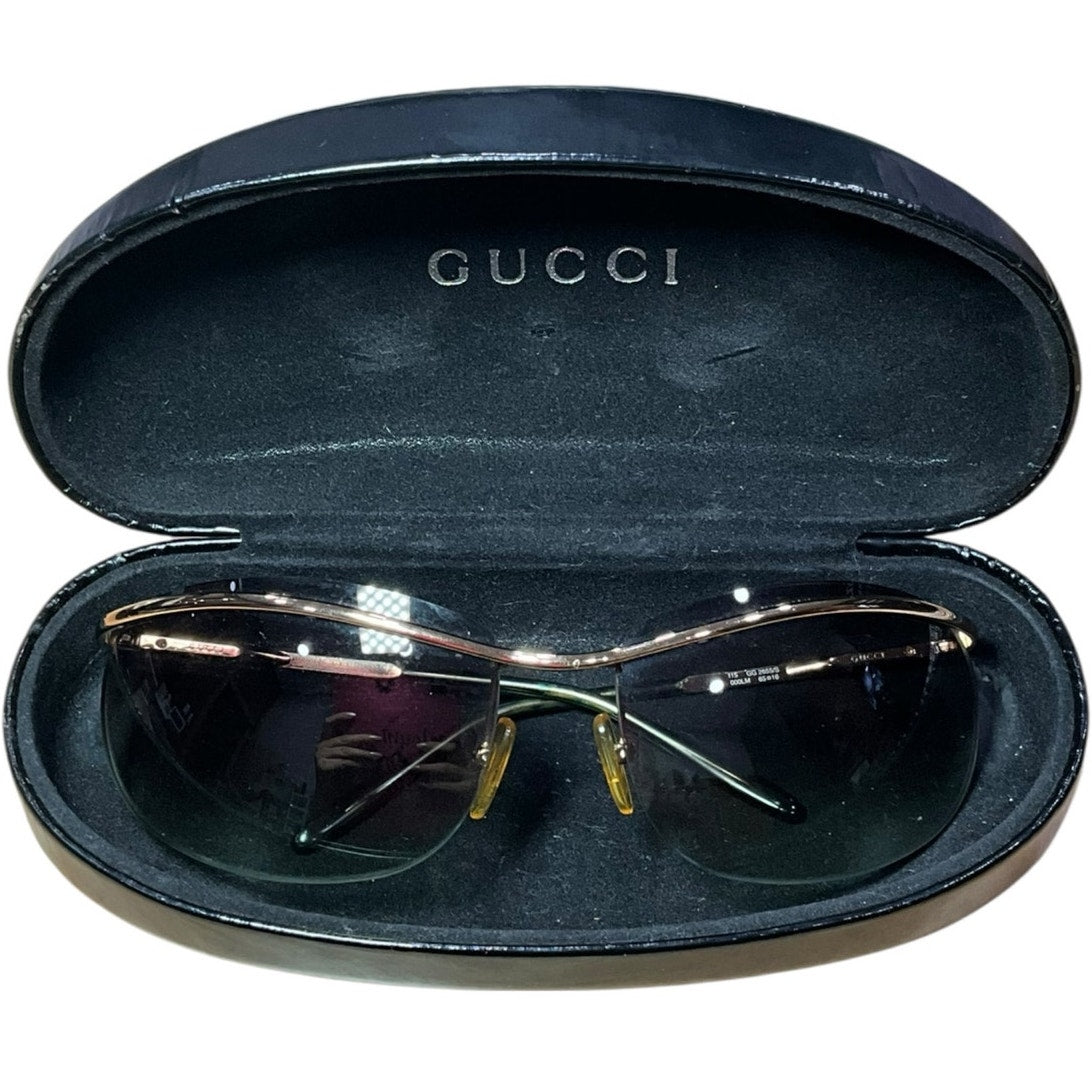 Gucci Sunglasses Green - Gold