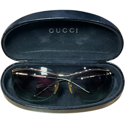 Gucci Sunglasses Green - Gold