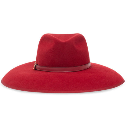 Red Gucci Wool Felt Hat