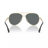 Burberry Women's Polarized Sunglasses Black/Gold - Clairely Amazing
