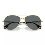 Burberry Women's Polarized Sunglasses Black/Gold - Clairely Amazing