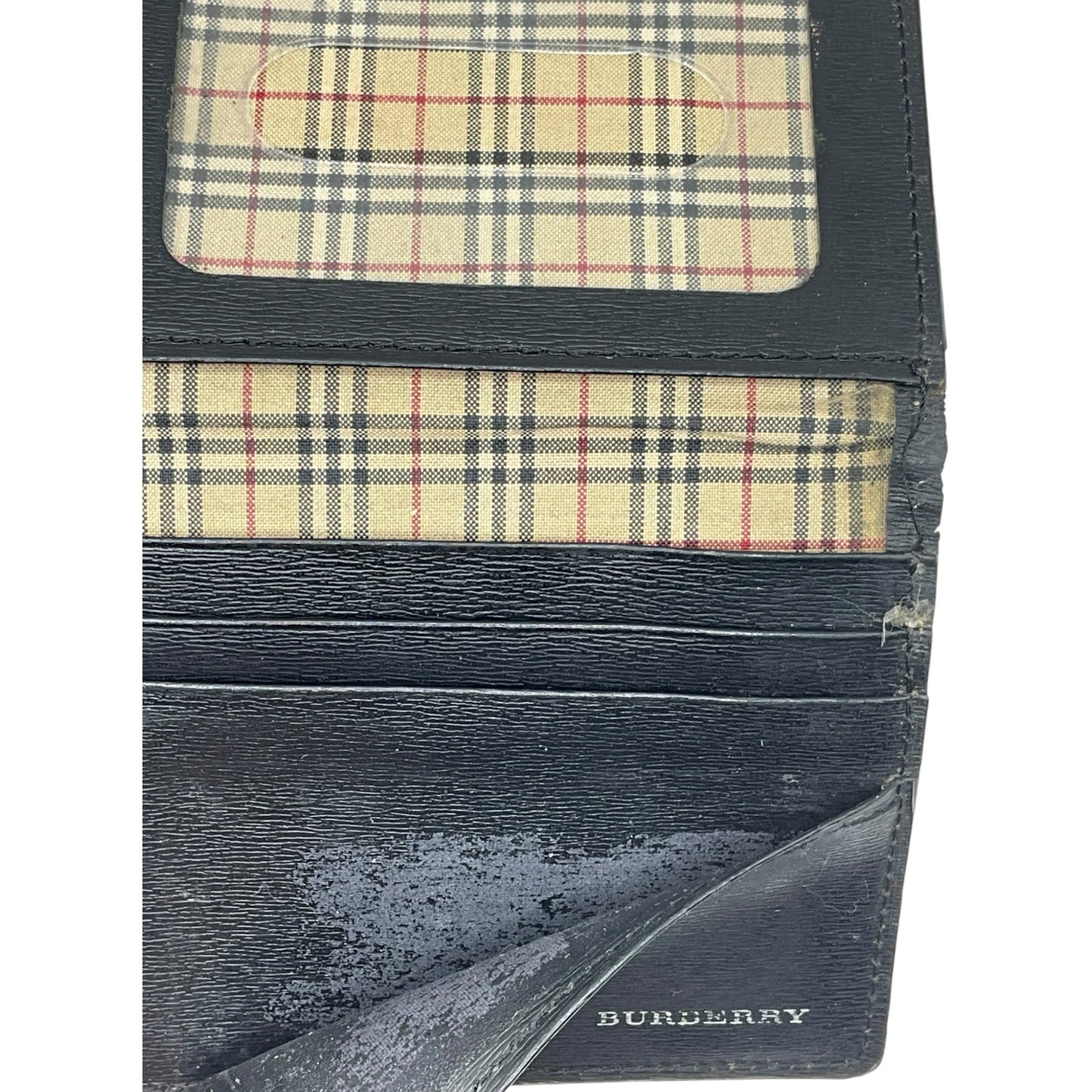 Burberry Black Bifold Card Case