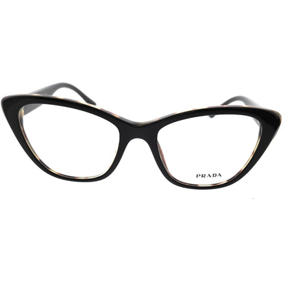 Prada PR 04WV Women's Eyeglasses Black/Medium Havana 54