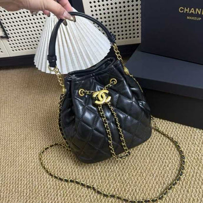 PREORDER DEPOSIT ONLY – Chanel Gold Coin Bucket Bag (GWP)