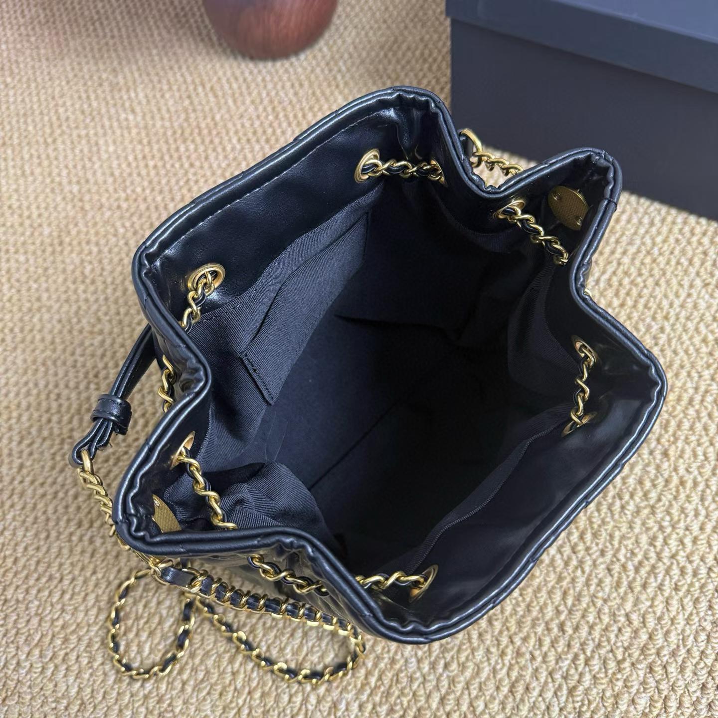PREORDER DEPOSIT ONLY – Chanel Gold Coin Bucket Bag (GWP)