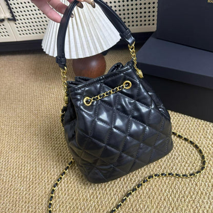 PREORDER DEPOSIT ONLY – Chanel Gold Coin Bucket Bag (GWP)