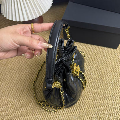 PREORDER DEPOSIT ONLY – Chanel Gold Coin Bucket Bag (GWP)