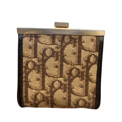 Dior Trotter Kisslock Coin Purse