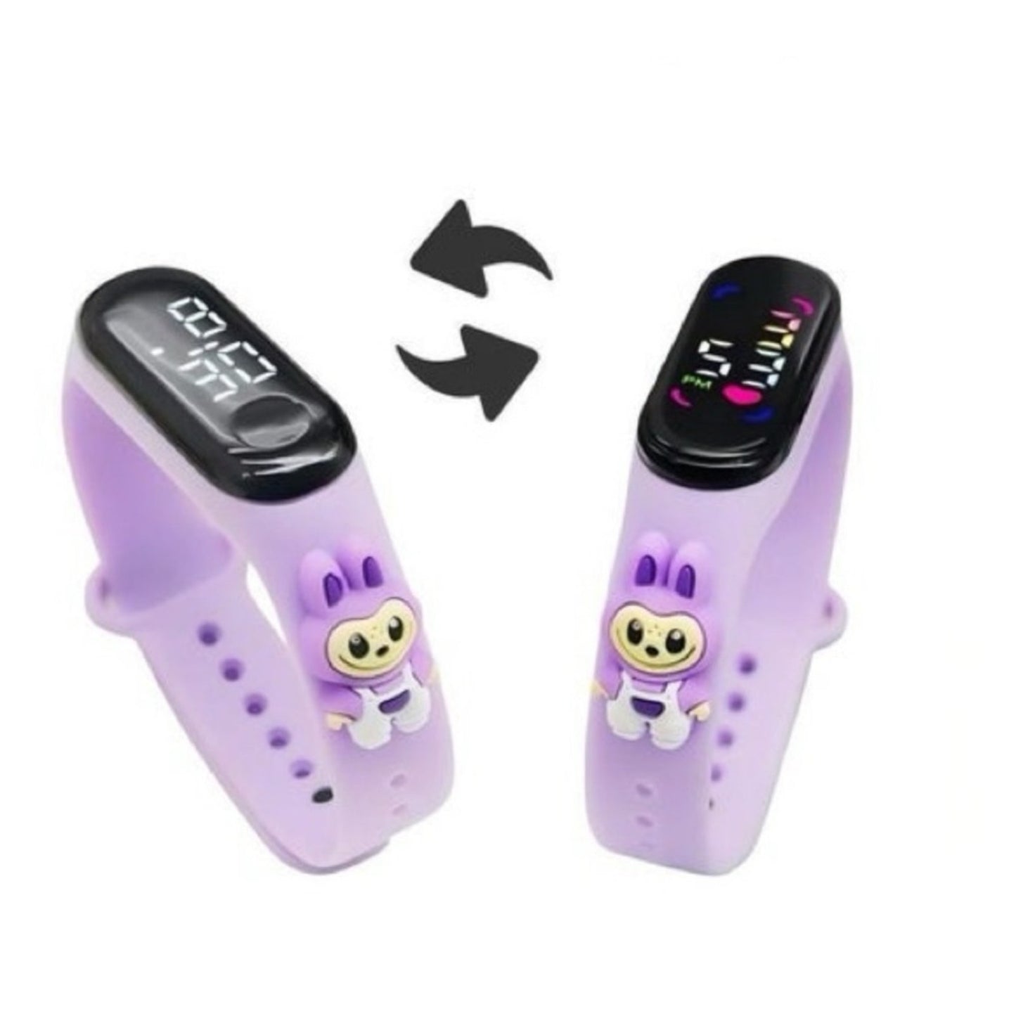 LABUBU Kids' Water Resistant Silicone Digital Watch (CHOOSE ONE COLOR WATCH)