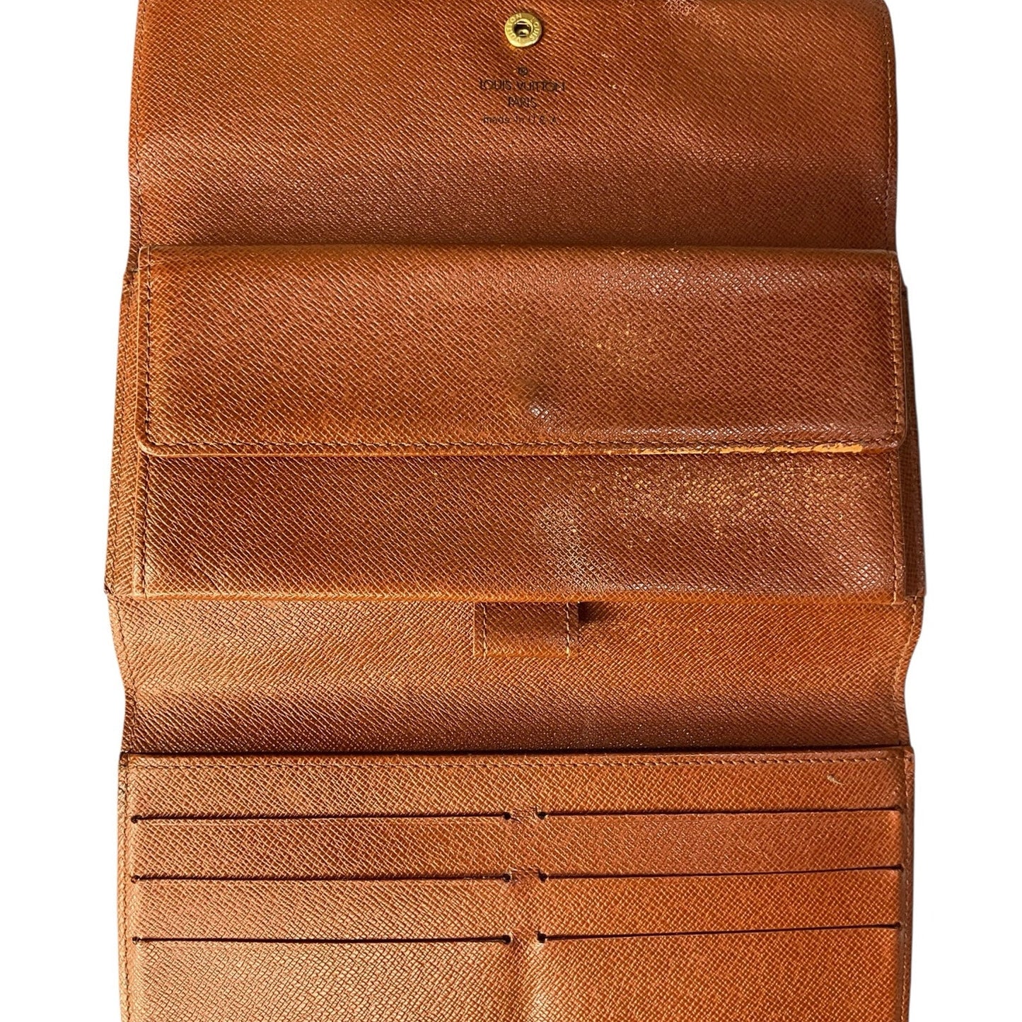Louis Vuitton Monogram Porte Monnaie Tresor Long Wallet