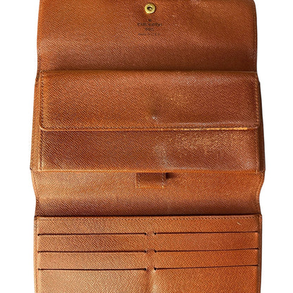 Louis Vuitton Monogram Porte Monnaie Tresor Long Wallet