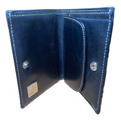 Fendi canvas wallet