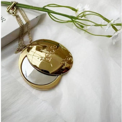 Dior J’Adore Gold Pocket Mirror Pendant – Luxe Compact Mirror | GWP Edition