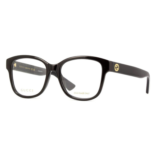 Gucci GG1340O 001 Black Rectangular 54mm Women's Eyeglasses
