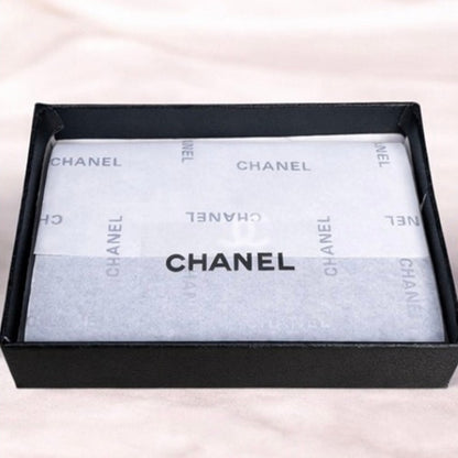 Chanel Beaute Luxury Quilted Leather Card Holder