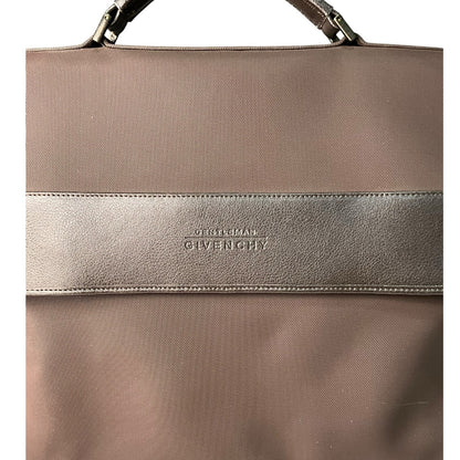 Givenchy Brown Leather Laptop Case