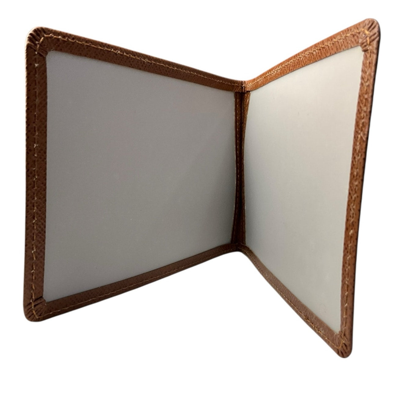 Louis Vuitton Neutral Taiga Bifold Card Case