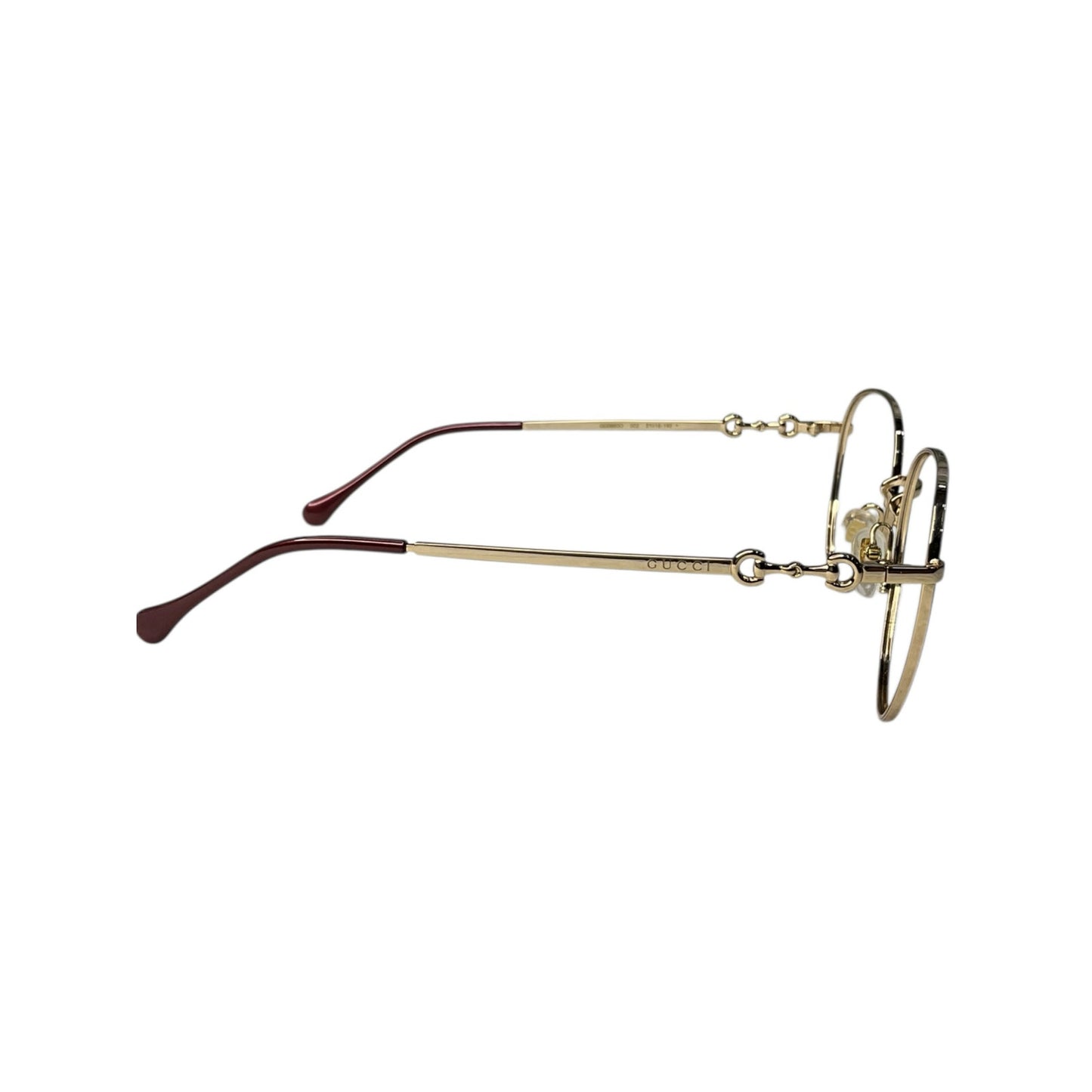 Gucci Havana Gold Horsebit Frames