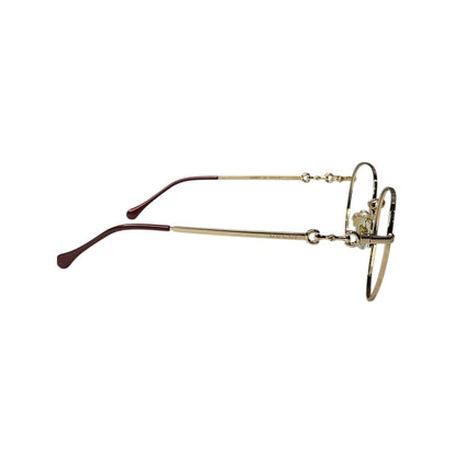 Gucci Havana Gold Horsebit Frames