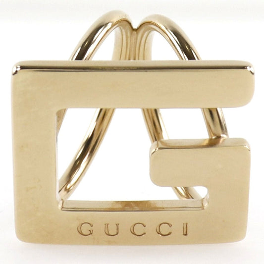 Gucci G logo gold plating gold ladies scarf ring