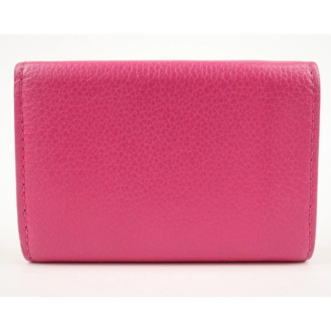 Louis Vuitton Trifold Compact wallet, Hot Pink
