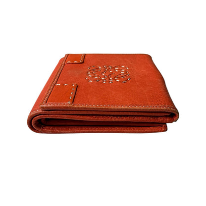 LOEWE Orange Compact Wallet