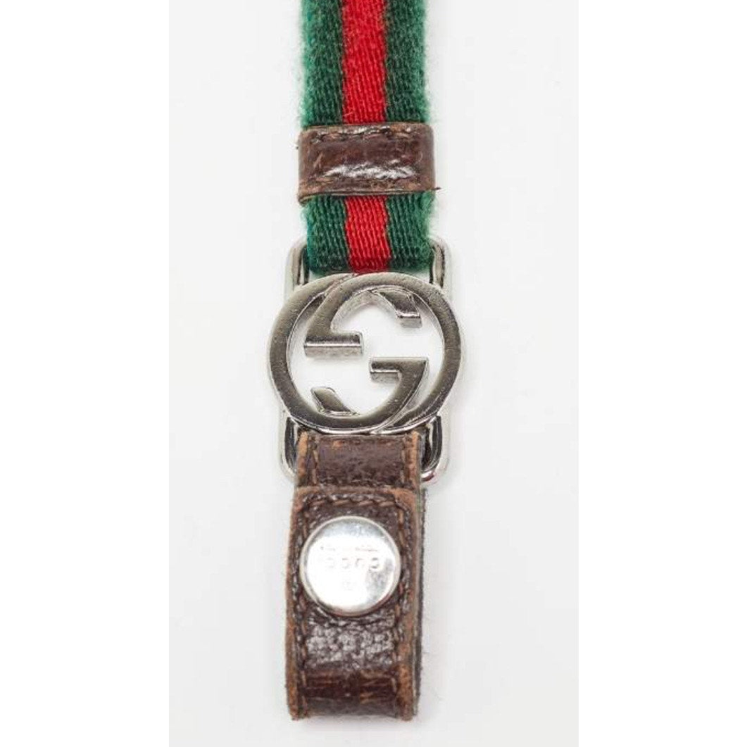 Gucci Web stripe lanyard/key chain