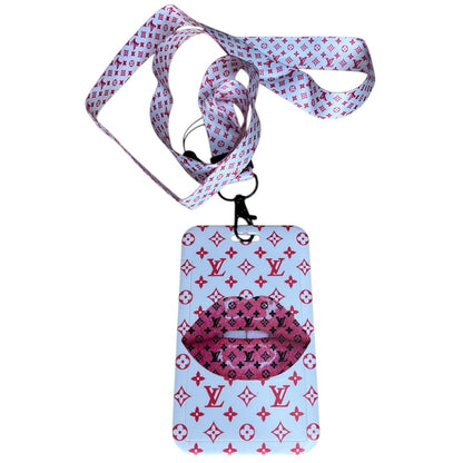 Luxury Lanyards with ID badge holders (CHOOSE ONE COLOR)