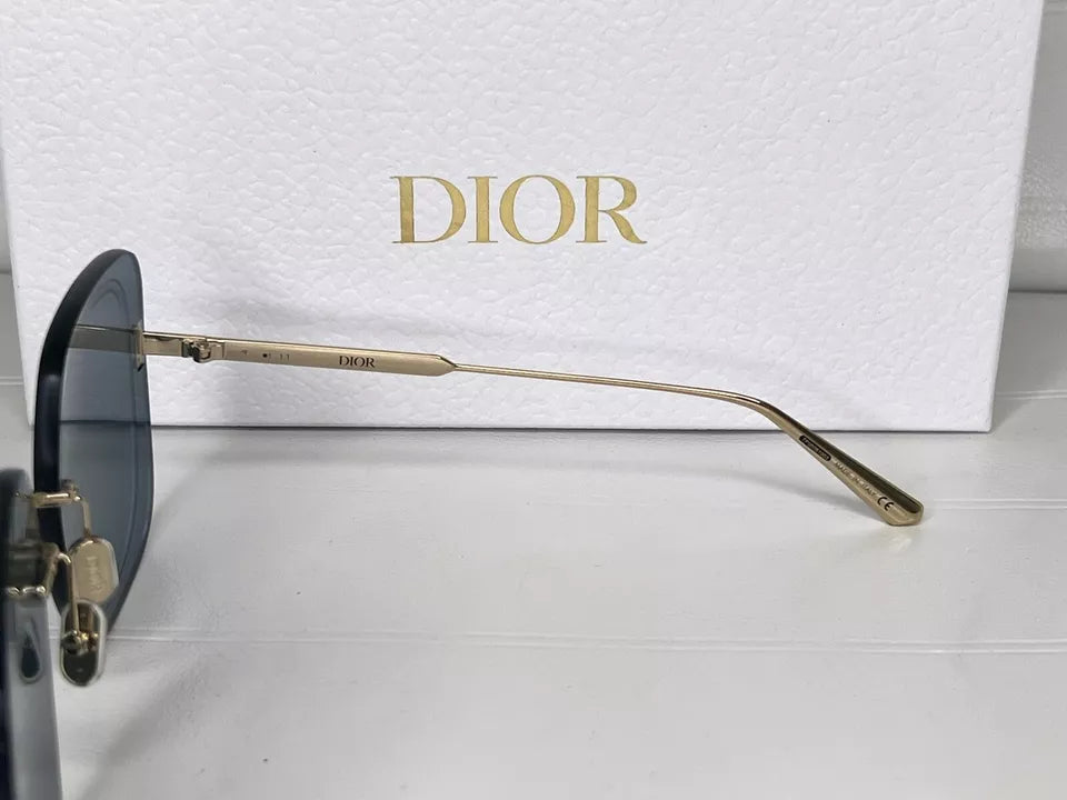 Brand New Dior Sunglasses UltraDior SU B0B0 Metal Gold/Gray Lens - Clairely Amazing